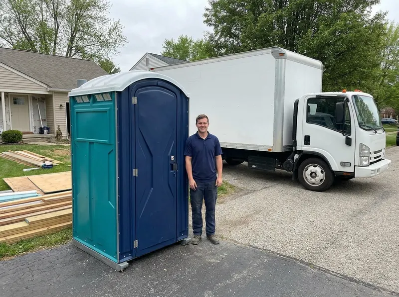 Construction Site Toilet Rental in Columbus, OH
